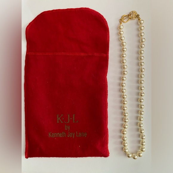 Vnt Kenneth Jay Lane pearls - Picture 3 of 10